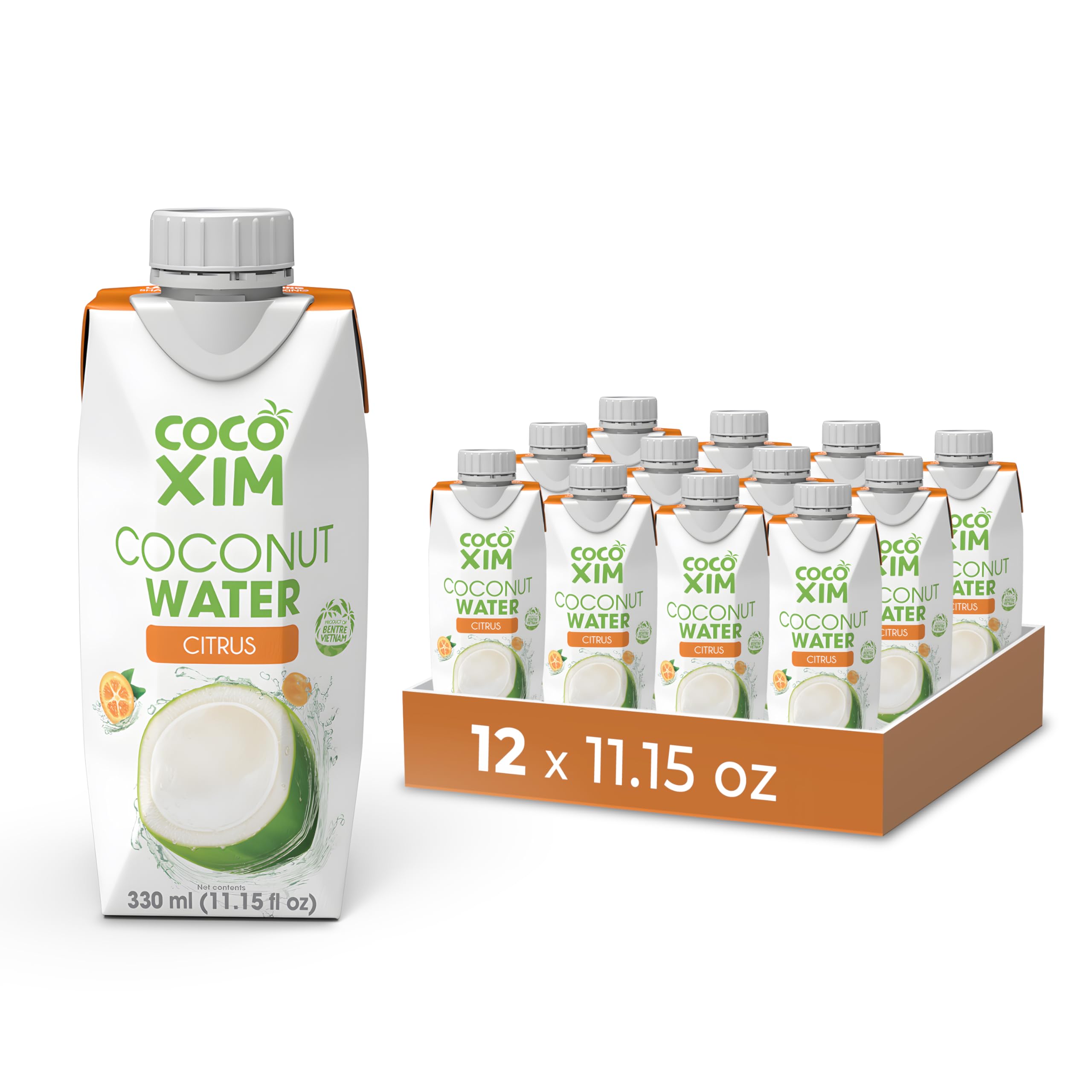 Amazon.com : COCOXIM Ready to Drink Coconut Water with Citrus